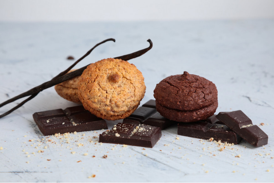 Macarons Vegan - Parfum Cacao
