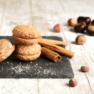 Macarons à l'Ancienne - Parfum Châtaigne des Cévennes