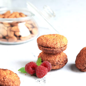 Macarons Vegan - Parfum Framboise